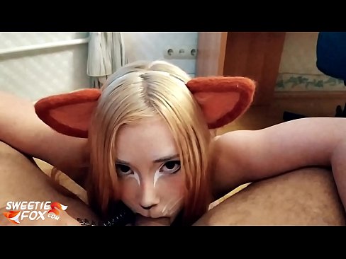 ❤️ Кіцуне ковтає член і кончить в рот ☑ Російське порно на uk.porngifer.ru